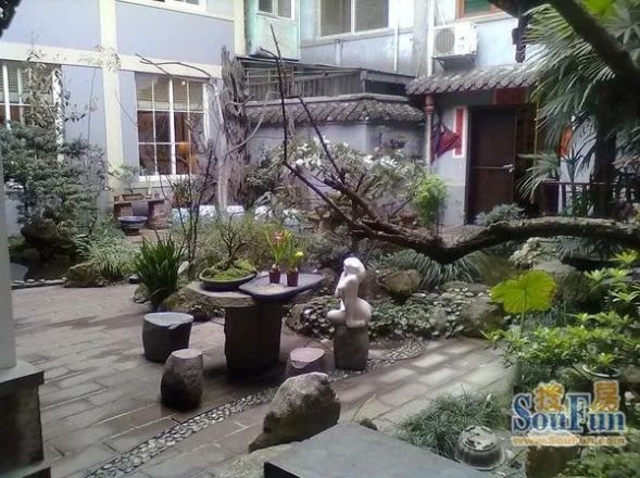 宽巷子四合院别墅实景图