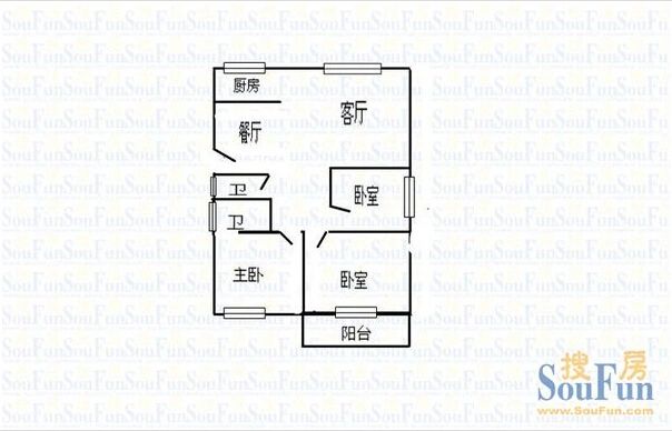 团结小区户型图