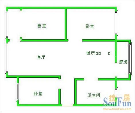 崇左公安局驻邕生活区户型图