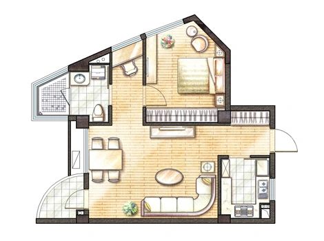 新三园花苑户型图