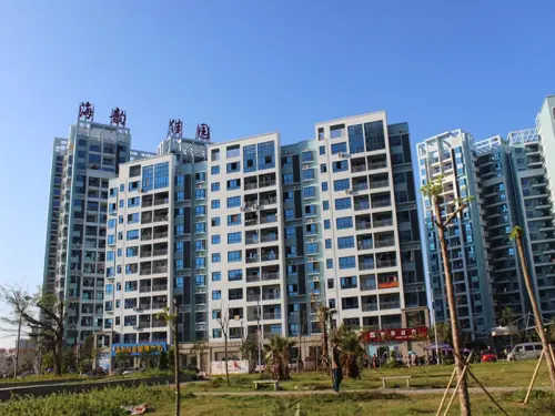 海韵佳园实景图小区远景实景图（2014-08-10）