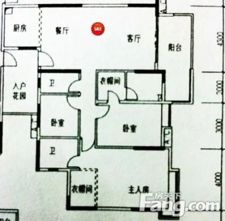 铵琦豪庭户型图