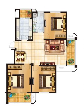 江广之星户型图