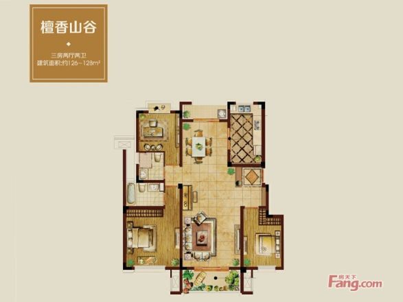 中冶枫郡户型图