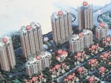 别墅品质小区,三房户型好,中间楼层,小区中间位置