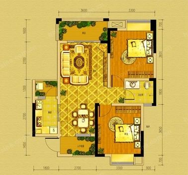 润茂丽景苑户型图