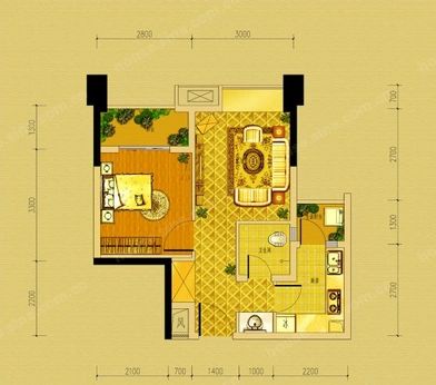 润茂丽景苑户型图