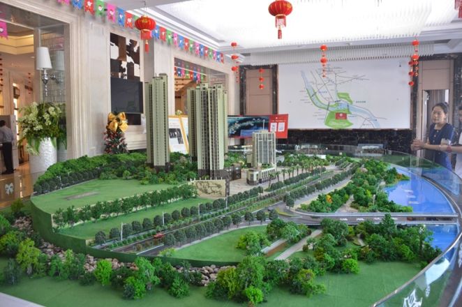 中宝富春江南实景图