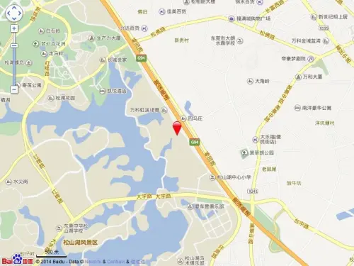 翔龙御湖居交通图电子区位图