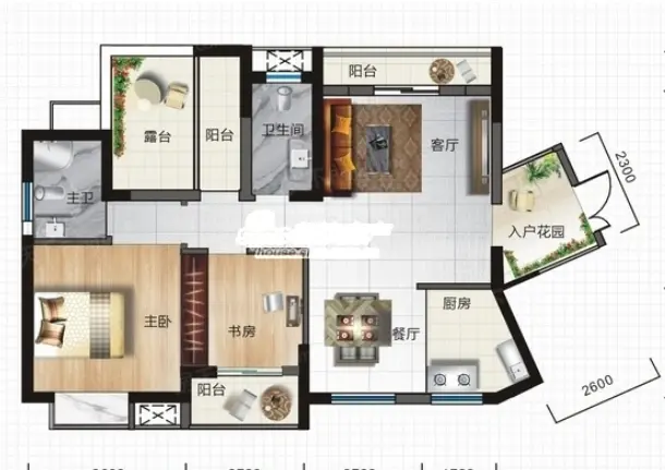 绿岛花园户型图