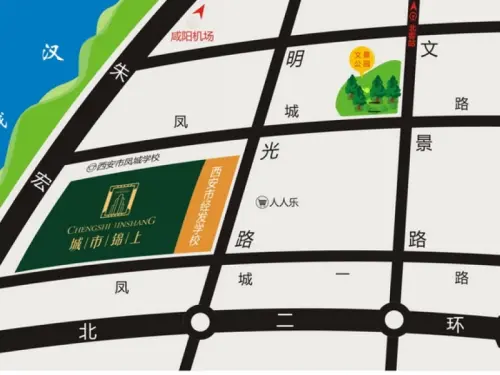 城市·锦上交通图交通图