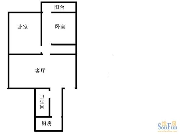 盆架桥花苑户型图