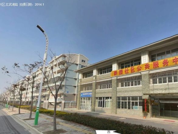 盆架桥花苑实景图