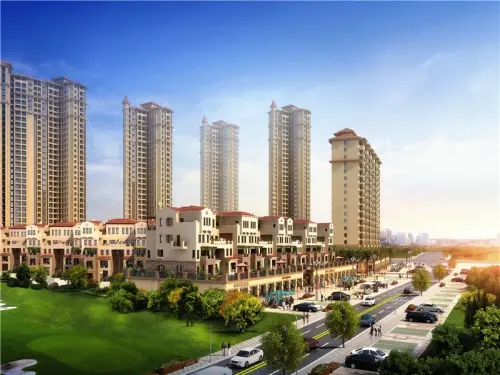 洞庭·美域效果图洞庭美域街景