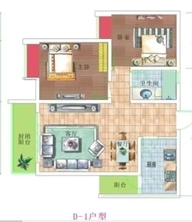 东湖梨园小区户型图