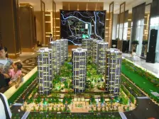 海山壹号183方毛坯户型来啦~横厅双阳台2套间,中高层