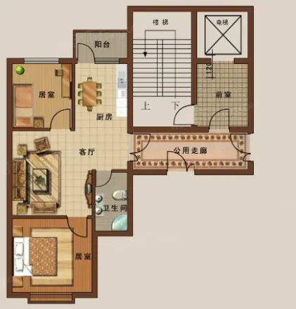 迎宾花园户型图