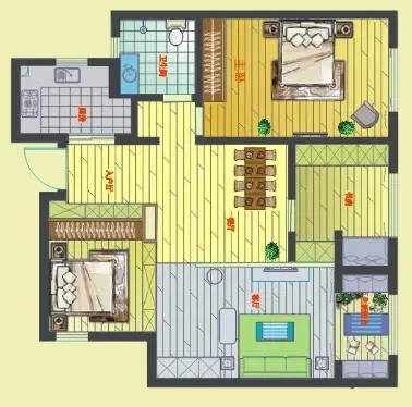 香格里嘉园户型图