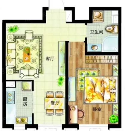 金龙花园三期户型图