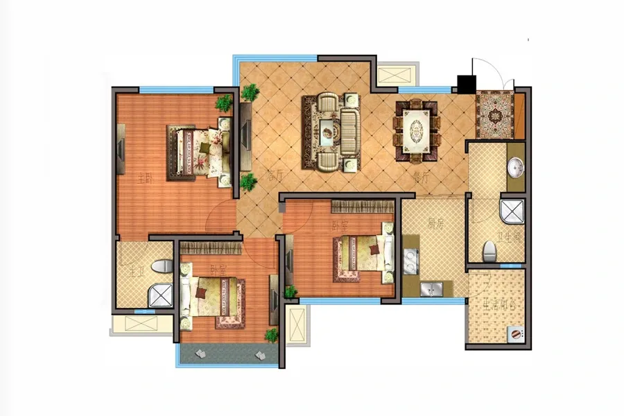 龙玺台住宅户型图,样板间图,装修效果图,实景图-眉山房天下