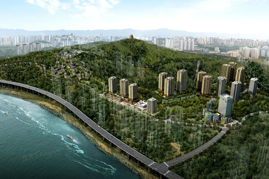 绿地海外滩效果图