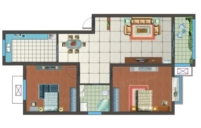 东湖庭园户型图