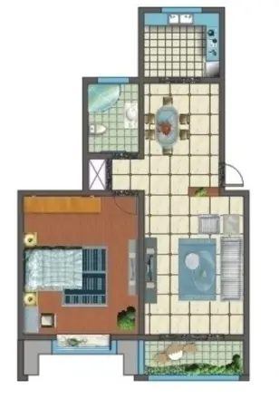 东湖庭园户型图