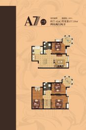 维也纳森林4室2厅1厨2卫建面157.39㎡