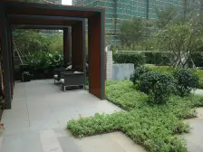 毛坯 南北对流 前后大阳台 东南向看花园 高楼层 望江