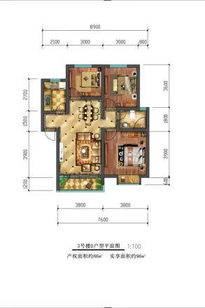 北城一号户型图