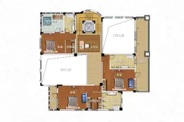 龙熙温泉庄园11室7厅2厨10卫建面1011.24㎡