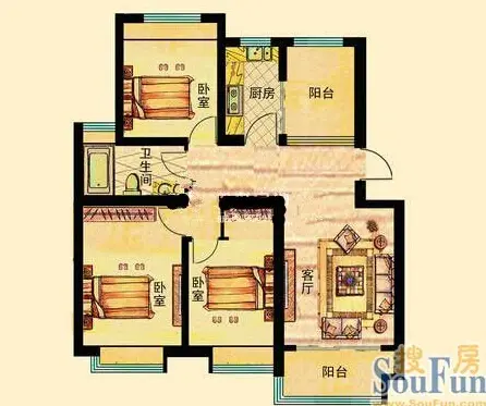福景雅园户型图
