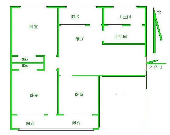 市直机关第六生活区户型图