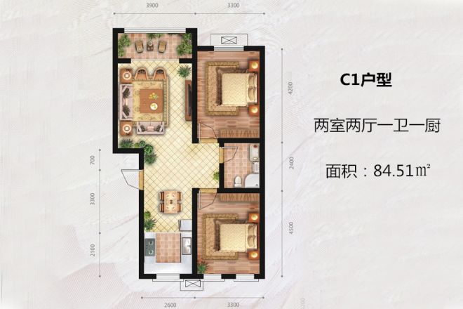 海棠墅户型图