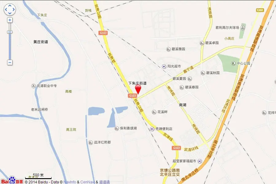 时代峰景交通图