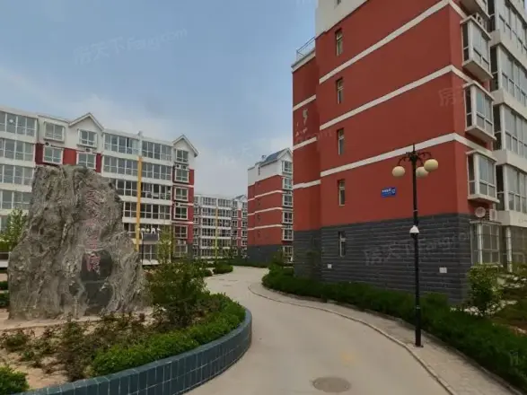 昊城蓝湾实景图