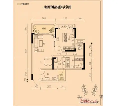 美丽时刻户型图