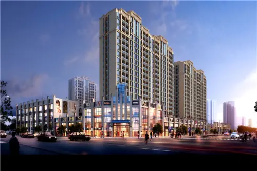凤凰汇·熙园效果图商业街效果图