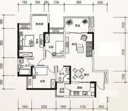 伴山名居户型图