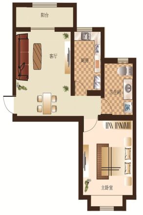 四季家园户型图