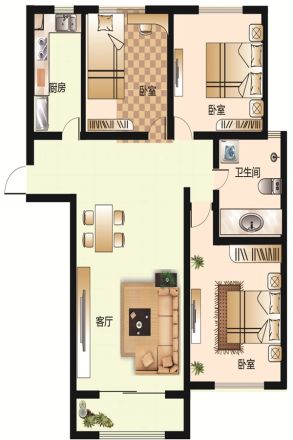 四季家园户型图