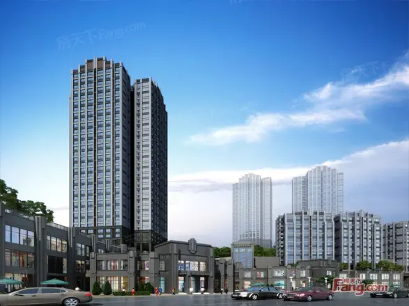 涪陵绿地海域澜屿实景图