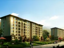 小区生活设施丰富多样,交通便捷;有菜市场,医院可供