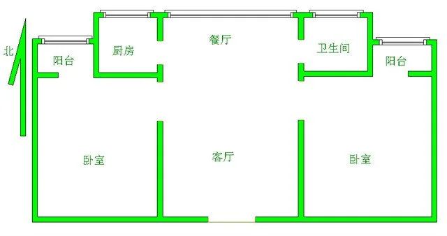 三中分校宿舍户型图