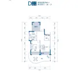 半岛海天公寓D户型