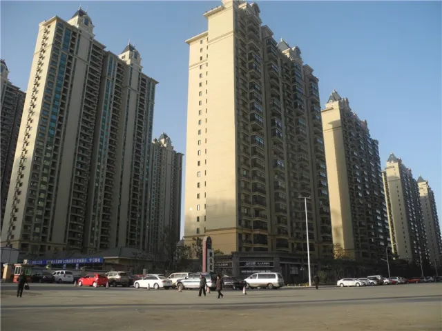 襄阳恒大名都项目一期实景图(2015-1-21)