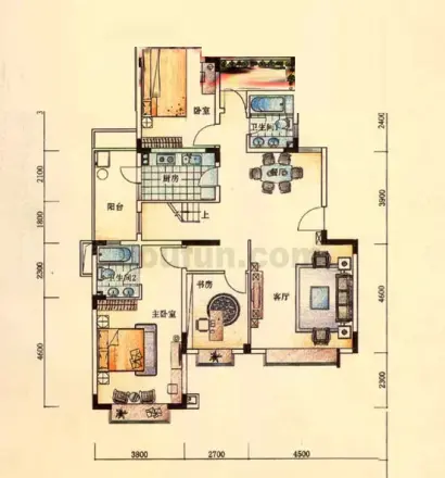 国成江山龙苑户型图