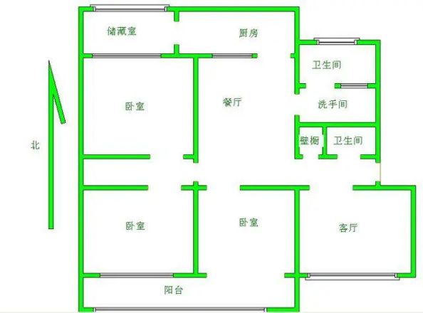 前卫路134号院户型图