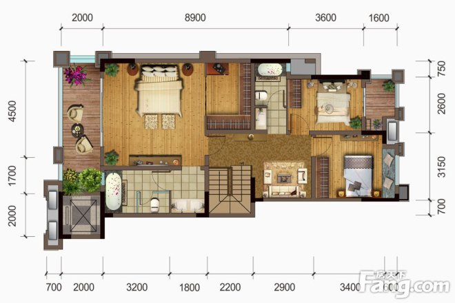 建发泱墅户型图