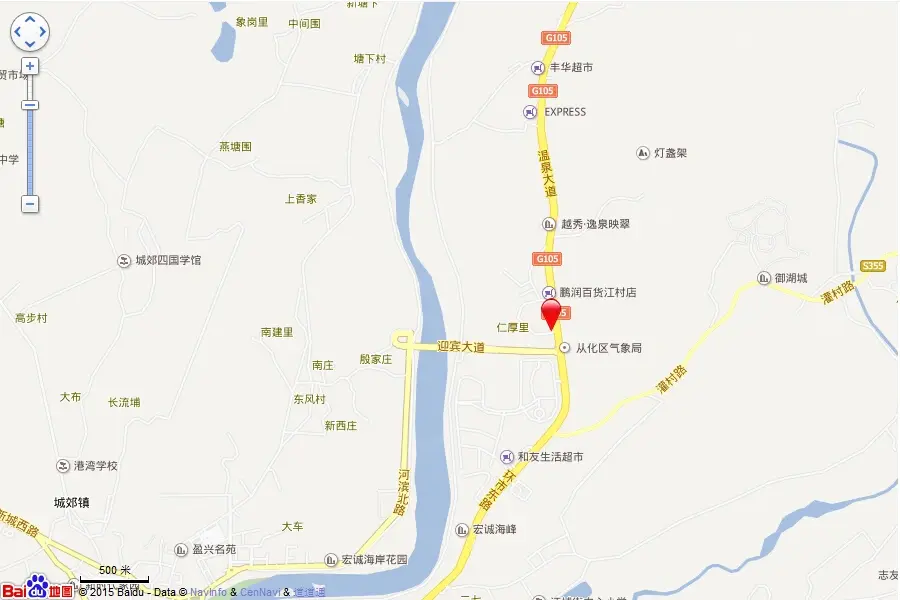 珠光·山水御苑交通图